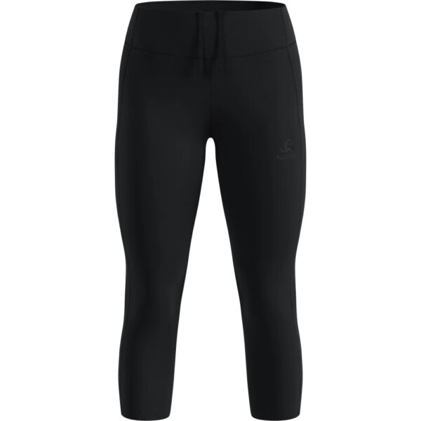 Odlo-Odlo-Essentials-34-Lauftights-schwarz-schwarz Odlo - Odlo Essentials 3/4 Lauftights schwarz