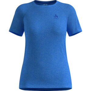 Odlo - Odlo Essential Seamless Laufshirt dazzling blue melange