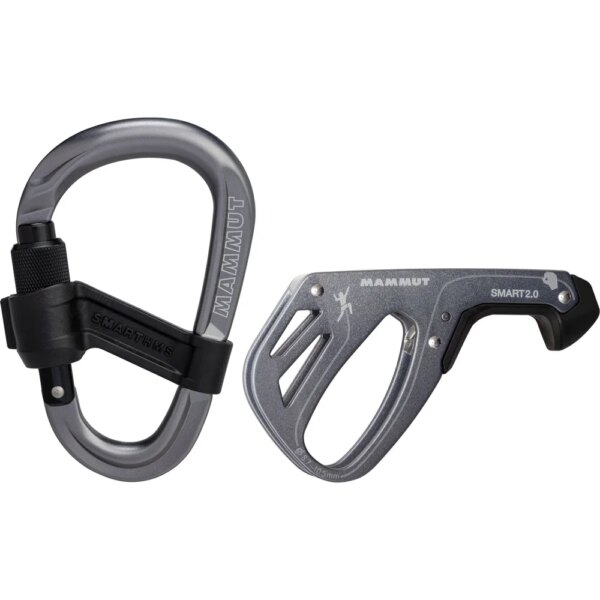 Mammut-Mammut-Smart-2.0-Belay-Paket-grau-grau Mammut - Mammut Smart 2.0 Belay Paket grau
