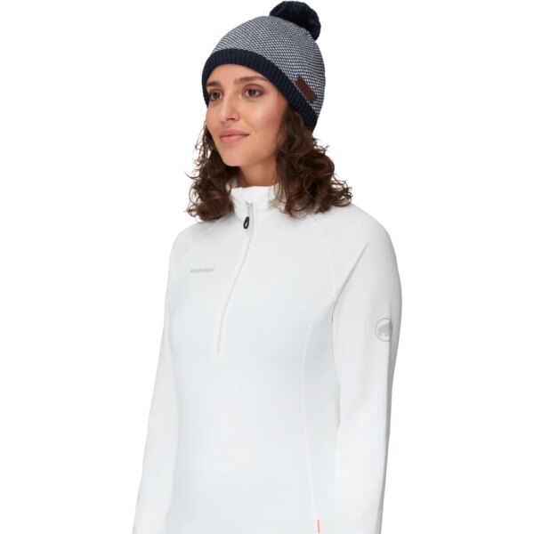 Mammut-Mammut-Snow-Beanie-marine-white-blau Mammut - Mammut Snow Beanie marine white