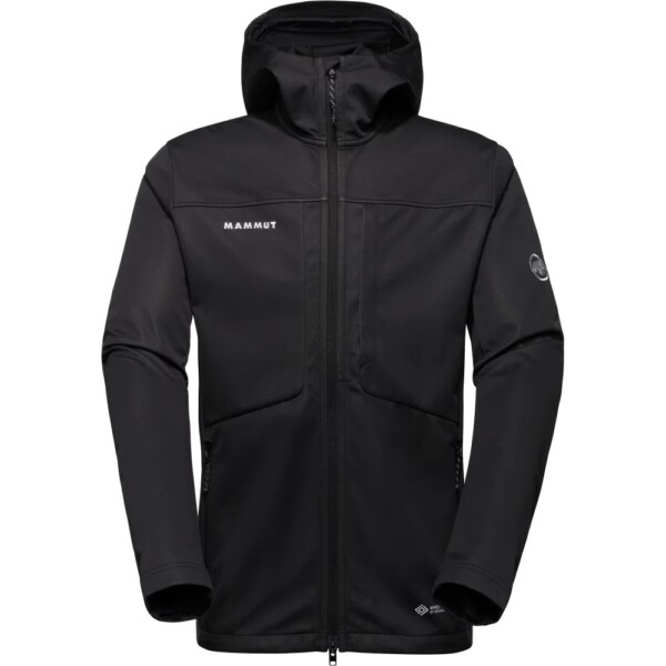 Mammut-Mammut-Ultimate-VIII-Softshelljacke-schwarz-schwarz Mammut - Mammut Ultimate VIII Softshelljacke schwarz