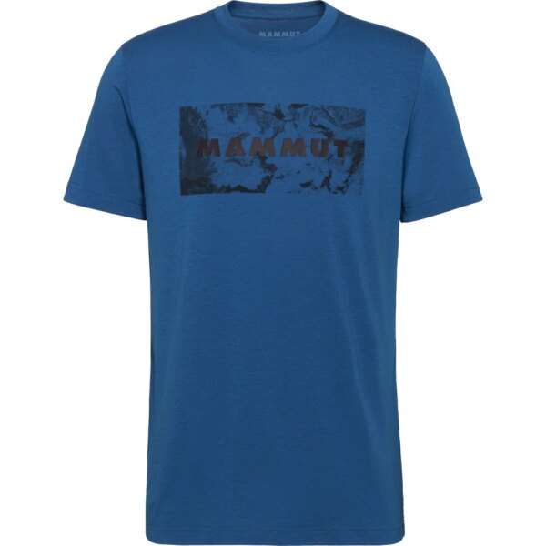 Mammut-Mammut-Trovat-Logo-T-Shirt-tschiel-blau Mammut - Mammut Trovat Logo T-Shirt tschiel