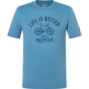 super.natural - super.natural Better Bike T-Shirt blue heaven
