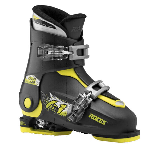 Roces-Idea-up-Skischuh-verstellbar-M-Kinder-schwarz-lime-schwarz Roces - Roces Idea up Skischuh verstellbar M Kinder schwarz lime