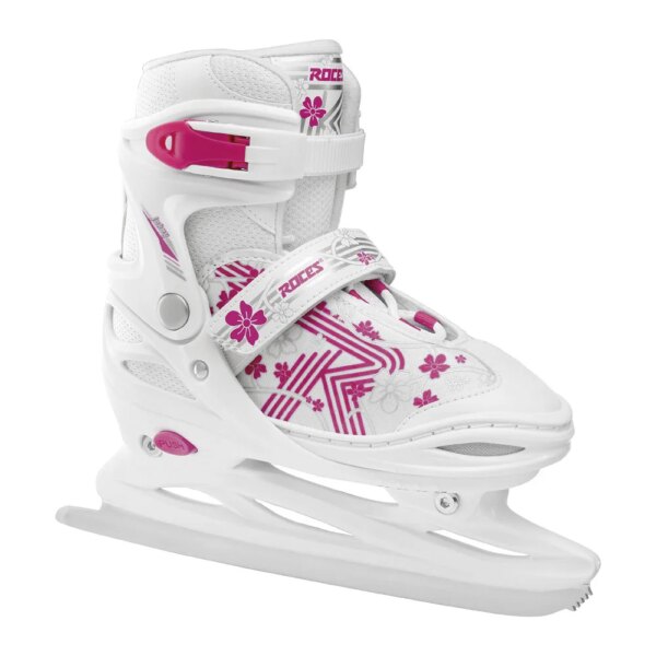 Roces-Roces-Jokey-Ice-3.0-Schlittschuhe-Maedchen-weiss-pink-weiss Roces - Roces Jokey Ice 3.0 Schlittschuhe Mädchen weiß pink