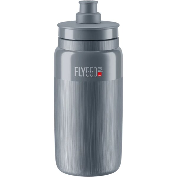 Elite - Elite Fly Tex Trinkflasche 550ml grau
