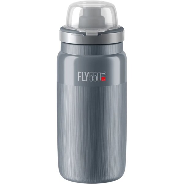 Elite-Elite-Fly-MTB-Tex-Trinkflasche-550ml-grau-grau Elite - Elite Fly MTB Tex Trinkflasche 550ml grau