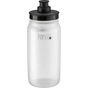 Elite - Elite Fly Tex Trinkflasche 550ml transparent schwarz