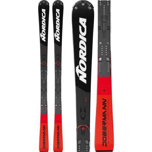Nordica-Nordica-Dobermann-SLJ-mit-Platte-2526-inkl.-Comp-10-TCX-Bindung-schwarz Nordica - Nordica Dobermann SLJ mit Platte 25/26 inkl. Comp 10 TCX Bindung