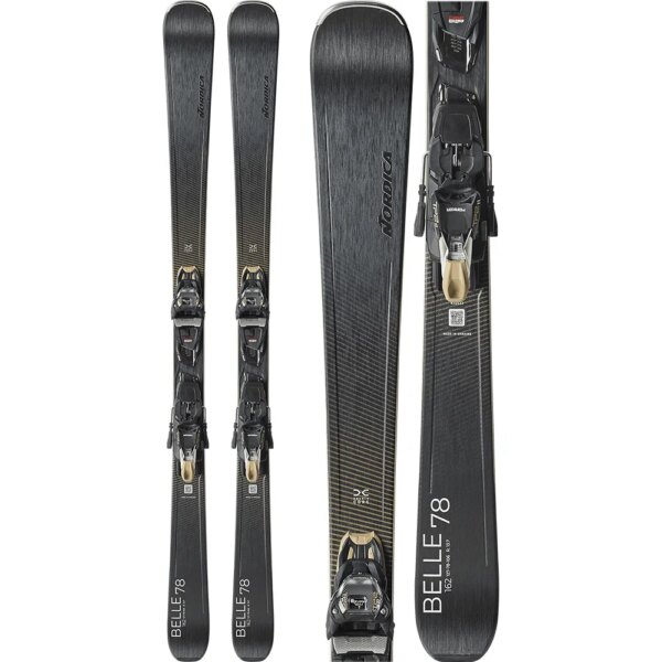 Nordica-Nordica-Belle-DC-78-2526-Ski-inkl.-TP2-Light-11-FDT-Bindung-schwarz Nordica - Nordica Belle DC 78 25/26 Ski inkl. TP2 Light 11 FDT Bindung