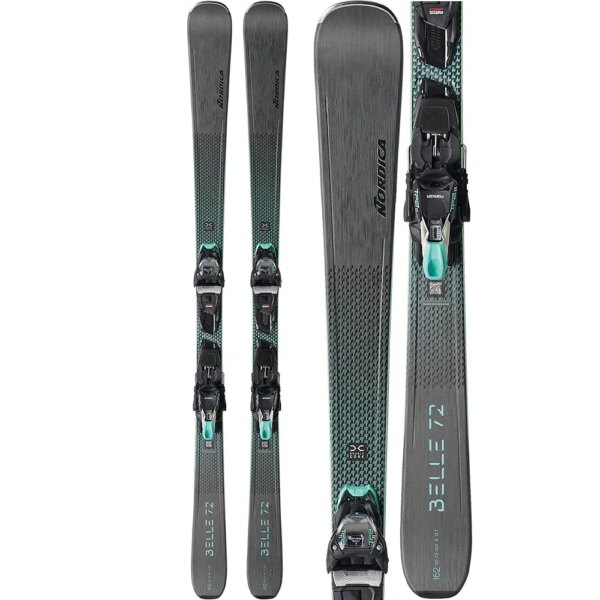 Nordica-Nordica-Belle-DC-72-2425-Ski-inkl.-Bindung-grau Nordica - Nordica Belle DC 72 24/25 Ski inkl. Bindung