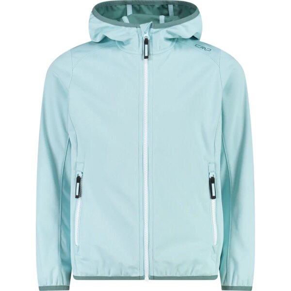 CMP-CMP-Fix-Hood-Softshelljacke-Kinder-opale-blau CMP - CMP Fix Hood Softshelljacke Kinder opale