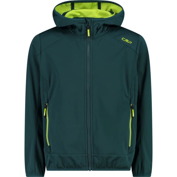 CMP-CMP-Fix-Hood-Softshelljacke-Kinder-alpine-gruen CMP - CMP Fix Hood Softshelljacke Kinder alpine