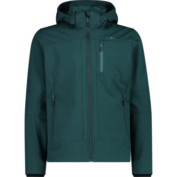 CMP-CMP-Zip-Hood-Softshelljacke-alpine-gruen CMP - CMP Zip Hood Softshelljacke alpine