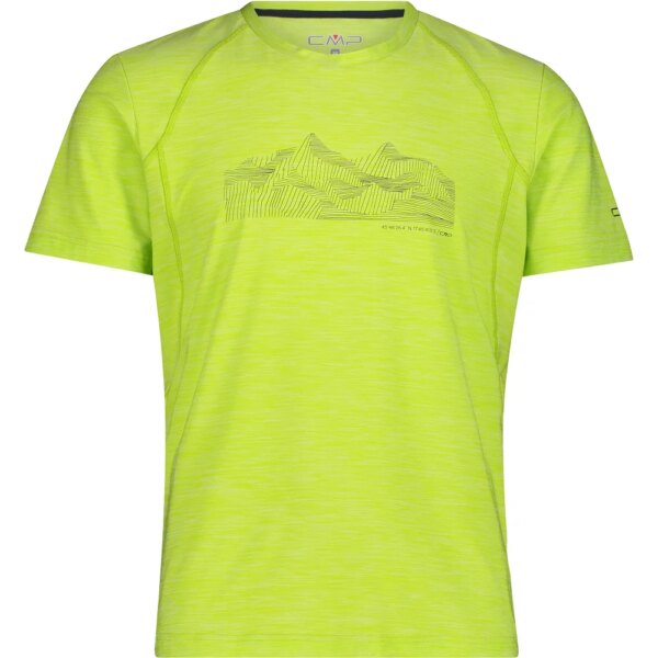 CMP-CMP-T-Shirt-acido-melange-gruen CMP - CMP T-Shirt acido melange