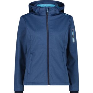 CMP - CMP Zip Hood Softshelljacke blue ink melange
