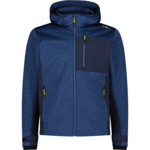 CMP - CMP Zip Hood Softshelljacke bluestone melange