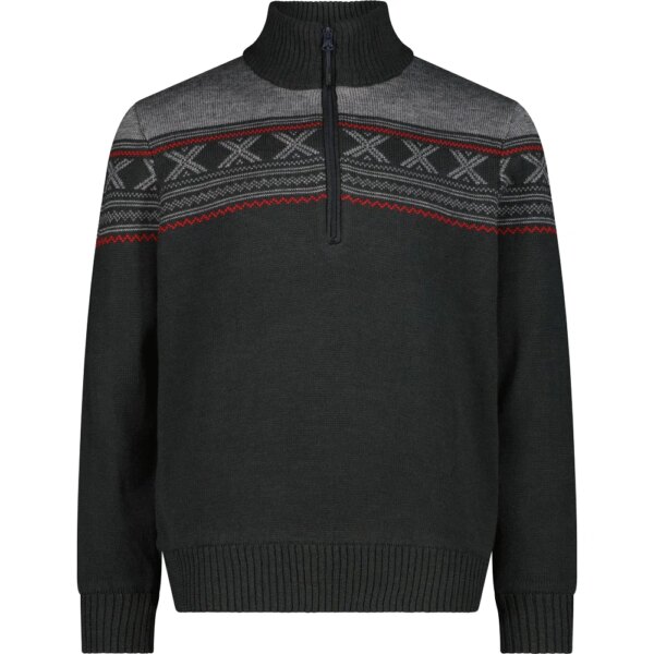 CMP-CMP-Strickpullover-anthrazit-grau CMP - CMP Strickpullover anthrazit