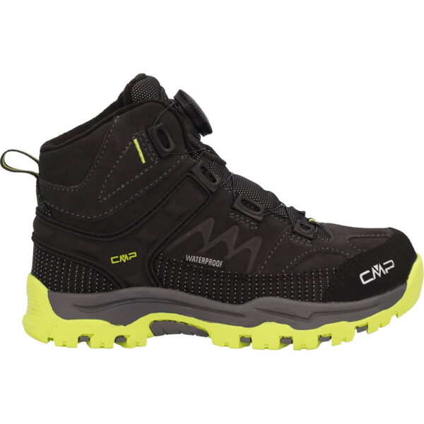 CMP-Kiruna-Mid-Fitgo-Fleece-Wanderschuhe-Kinder-piombo-schwarz CMP - CMP Kiruna Mid Fitgo Fleece Wanderschuhe Kinder piombo