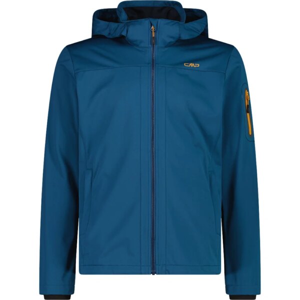 CMP-CMP-Zip-Hood-Softshelljacke-petroleum-blau CMP - CMP Zip Hood Softshelljacke petroleum