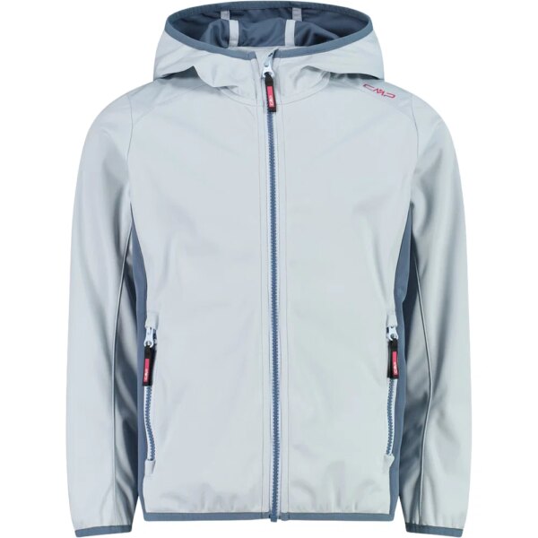CMP-CMP-Fix-Hood-Softshelljacke-Kinder-sky-blue-blau CMP - CMP Fix Hood Softshelljacke Kinder sky blue