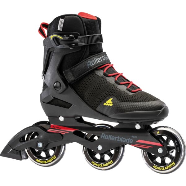 Rollerblade-Rollerblade-Sirio-100-3WD-black-red-schwarzrot Rollerblade - Rollerblade Sirio 100 3WD black red