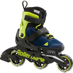 Rollerblade - Rollerblade Microblade 3WD Kinder blue royal lime