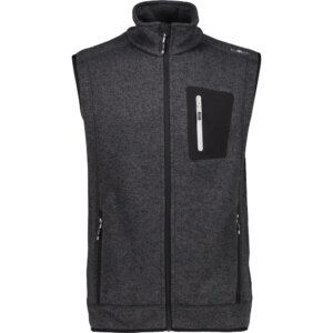 CMP - CMP Strickfleeceweste black