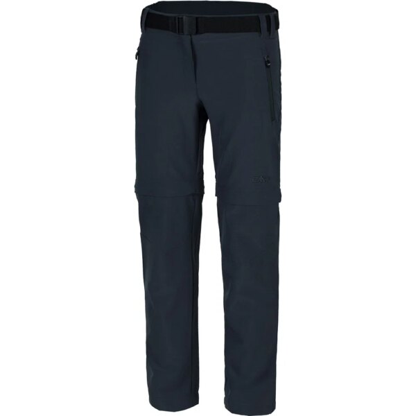 CMP-CMP-Stretchhose-Zip-Off-Maedchen-anthrazit-grau CMP - CMP Stretchhose Zip Off Mädchen anthrazit