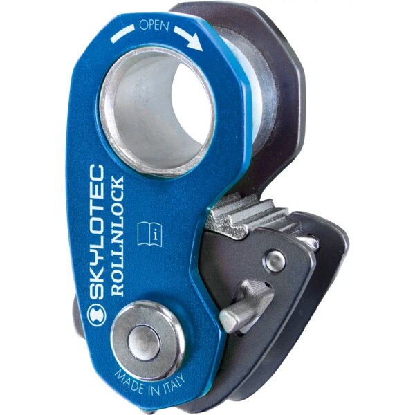 Skylotec-Skylotec-RollNlock-Seilrolle-electric-blue-blau Skylotec - Skylotec RollNlock Seilrolle electric blue