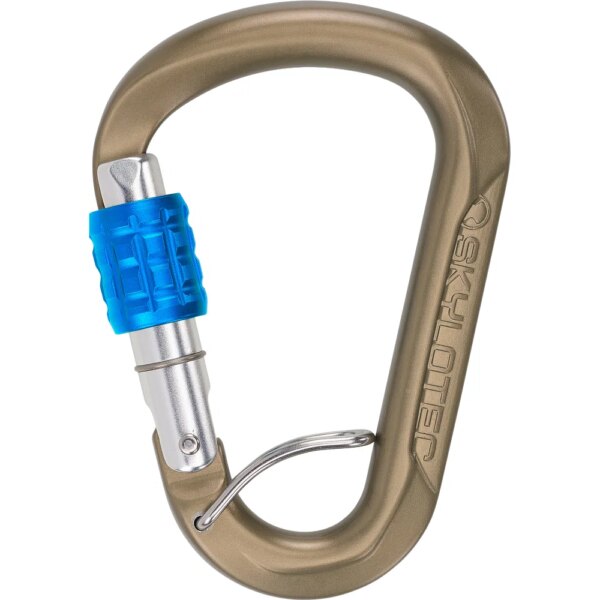 Skylotec-Skylotec-Tondo-SGL-HC-Karabiner-hard-coated-braun Skylotec - Skylotec Tondo SGL HC Karabiner hard coated