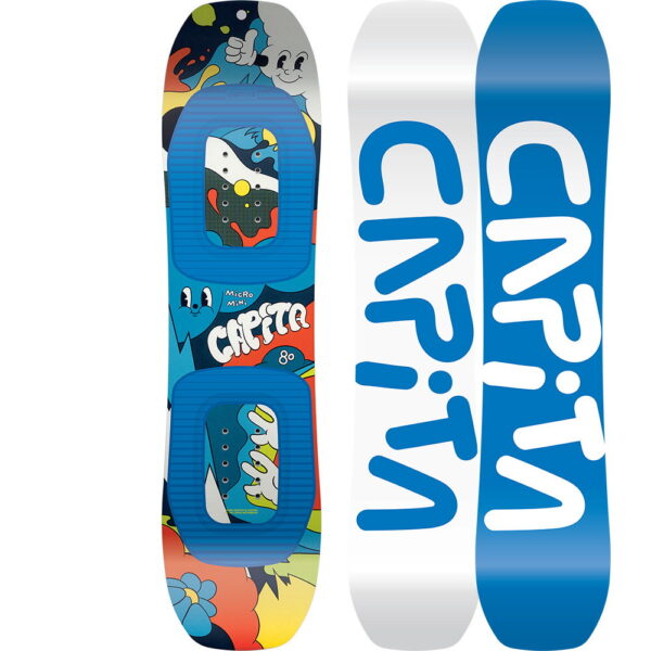 Capita-Micro-Mini-2324-Snowboard-Kinder-blau Capita - Capita Micro Mini 23/24 Snowboard Kinder