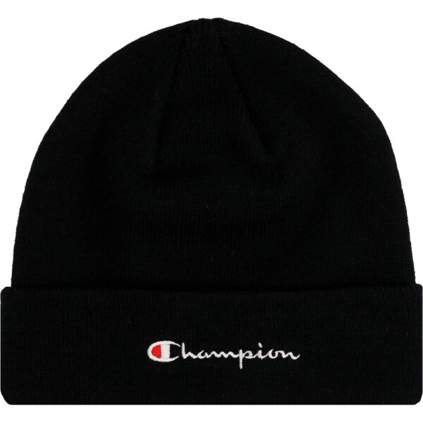 Champion-Champion-Beanie-Cap-Kinder-schwarz-schwarz Champion - Champion Beanie Cap Kinder schwarz