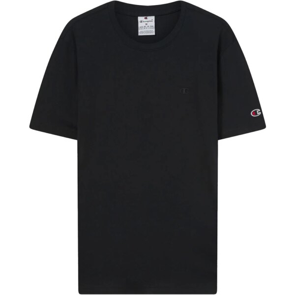 Champion-Champion-SS-T-Shirt-schwarz-schwarz Champion - Champion SS T-Shirt schwarz