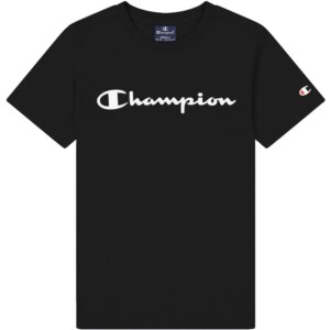 Champion - Champion Crewneck T-Shirt Jungen black beauty