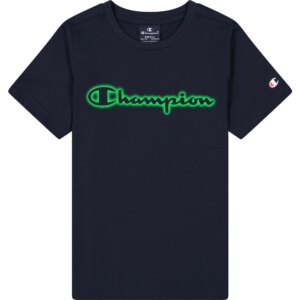 Champion - Champion Crewneck T-Shirt Kinder navy blue