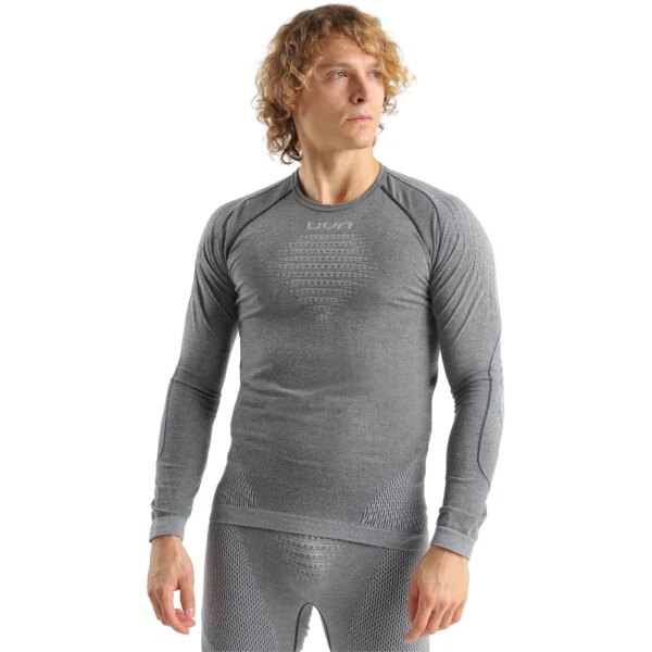 Uyn-Uyn-Evolutyon-Biotech-Melange-Unterhemd-dark-grey-melange-grau Uyn - Uyn Evolutyon Biotech Melange Unterhemd dark grey melange