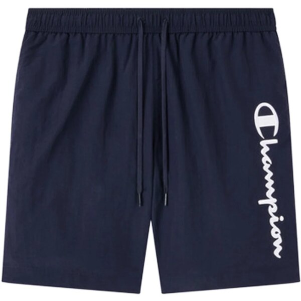 Champion-Champion-Beachshort-Badehose-dunkelblau-blau Champion - Champion Beachshort Badehose dunkelblau