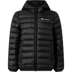 Champion - Champion Hooded Jacke Kinder schwarz