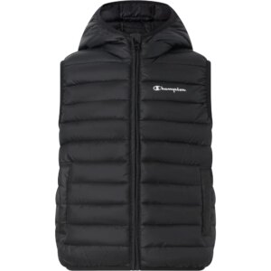 Champion - Champion Hooded Weste Kinder schwarz