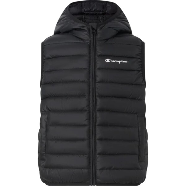 Champion-Champion-Hooded-Weste-Kinder-schwarz-schwarz Champion - Champion Hooded Weste Kinder schwarz