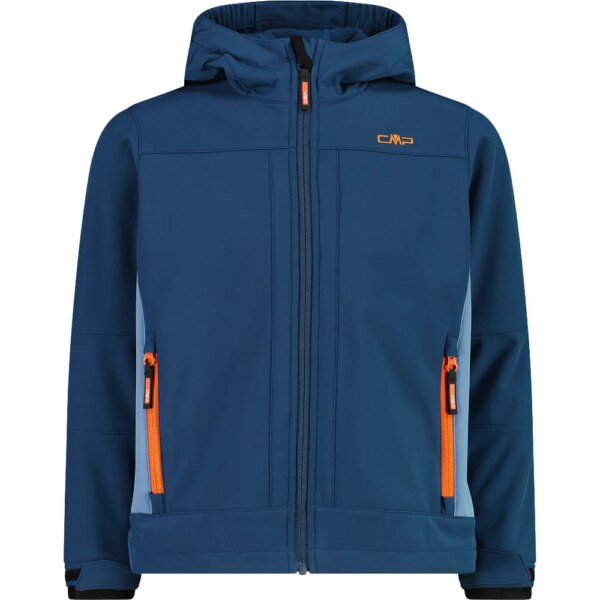 CMP-CMP-Fix-Hood-Softshelljacke-Kinder-midnight-blau CMP - CMP Fix Hood Softshelljacke Kinder midnight