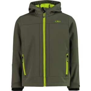 CMP - CMP Fix Hood Softshelljacke Kinder oil green