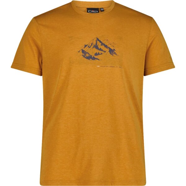 CMP-CMP-T-Shirt-curcuma-melange-gelb CMP - CMP T-Shirt curcuma melange