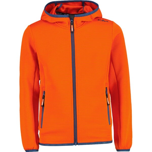 CMP-CMP-Fix-Hood-Fleecejacke-Kinder-orange-orange CMP - CMP Fix Hood Fleecejacke Kinder orange