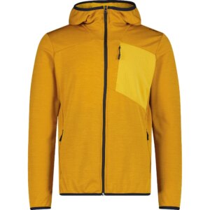 CMP - CMP Fix Hood Fleecejacke curcuma melange