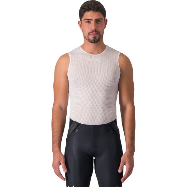Castelli-Castelli-Pro-Mesh-2.0-Rad-Unterhemd-weiss-weiss Castelli - Castelli Pro Mesh 2.0 Rad Unterhemd weiß