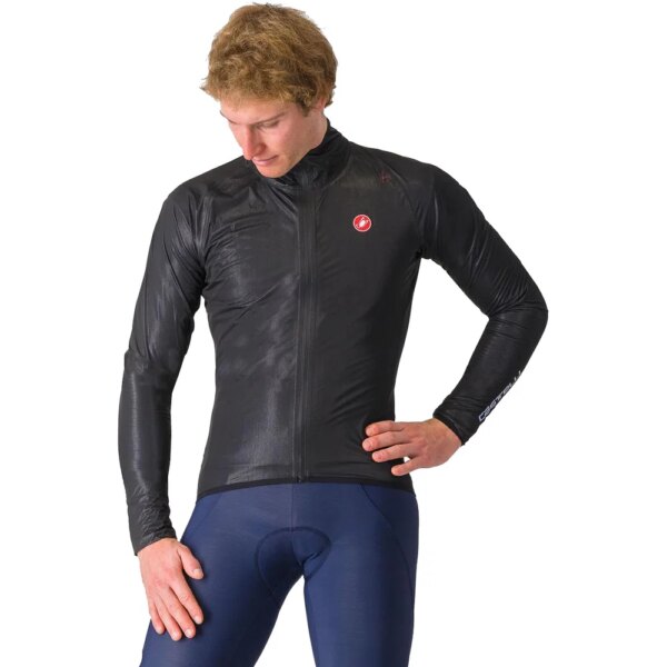 Castelli-Castelli-Squall-Hardshelljacke-light-black-schwarz Castelli - Castelli Squall Hardshelljacke light black