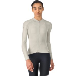 Castelli - Castelli Espresso 2 Langarm Radtrikot silver moon