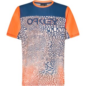 Oakley - Oakley Maven Coast Radtrikot distorted frogskin blue